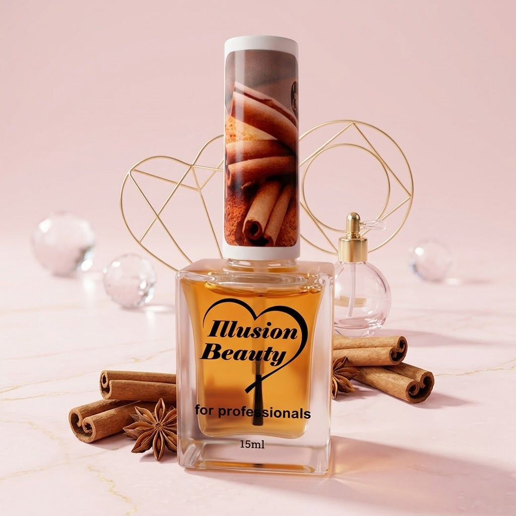 Aceite para Cutículas de Canela Illusion Beauty (15ml)