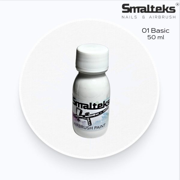 Pintura Aerografía BASIC 01 Blanco Smalteks – 50ml