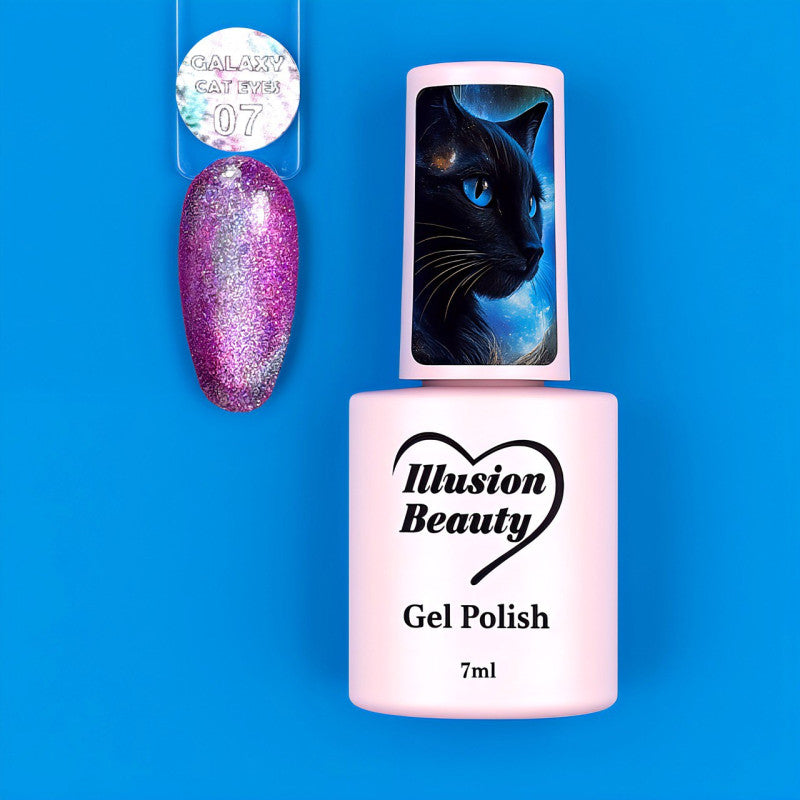 Esmalte semipermanente Galaxy - Cat Eyes 07 - Illusion beauty – 7ml