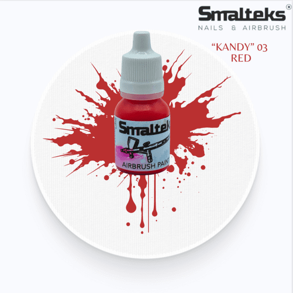Pintura Aerografía KANDY 03 Rojo Smalteks – 10ml