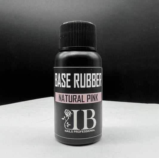 BASE RUBBER IB NATURAL PINK (BASE FLEXIBLE PARA REFUERZO) 30ml