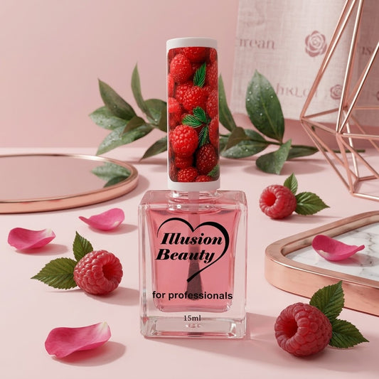 Aceite para Cutículas de Frambuesa Illusion Beauty (15ml)