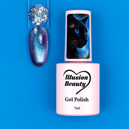 Esmalte semipermanente Galaxy - Cat Eyes 06 - Illusion beauty – 7ml