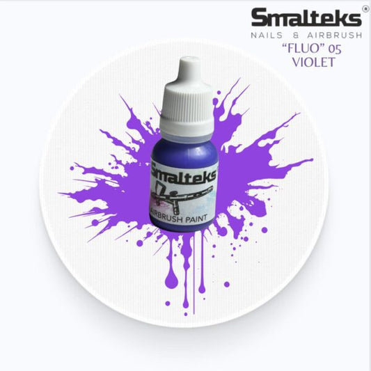 Pintura Aerografía FLUO 05 Violet Smalteks – 10ml