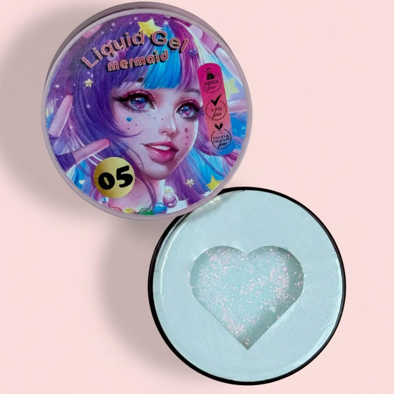 Gel en bote - Liquid Gel MERMAID 05 - Illusion Beauty 30ml - COVER
