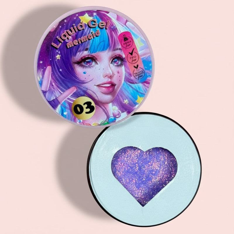 Gel en bote - Liquid Gel MERMAID 03 - Illusion Beauty 30ml - COVER
