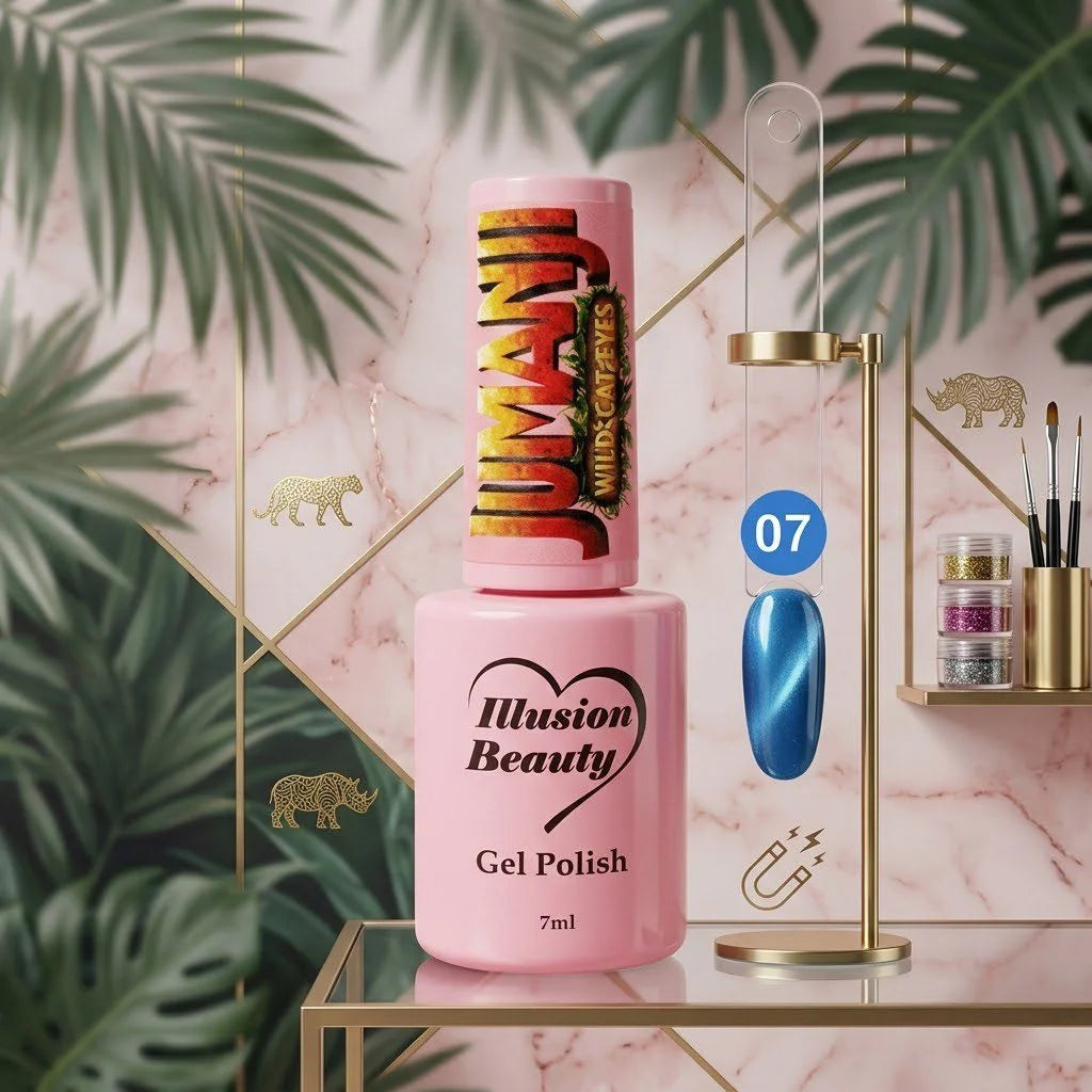 Jumanji Cat Eyes 07 – Illusion Beauty (7ml) esmalte semipermanente magnético  7,95€