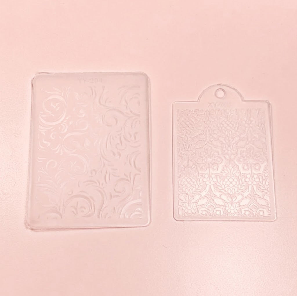 Kit de Geles para Stamping illusion beauty – 7x5ml + sello