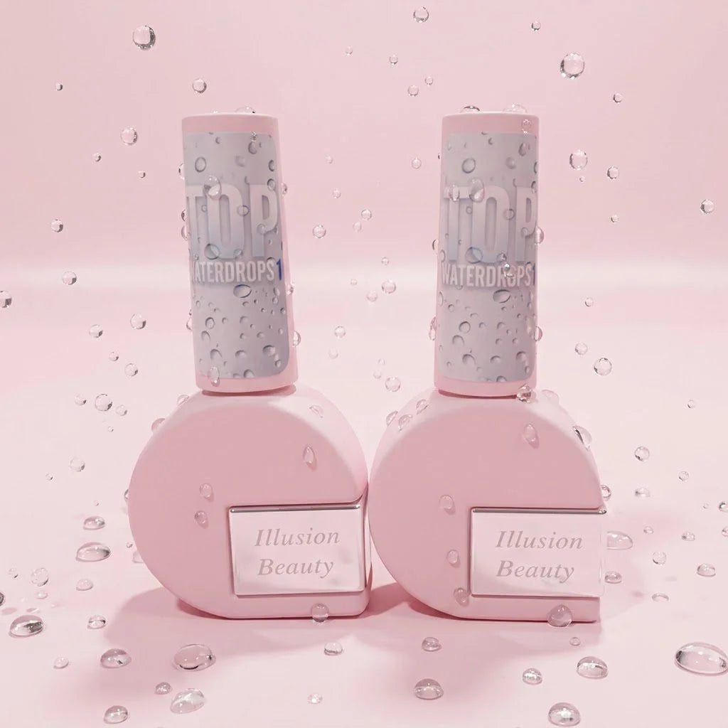 Tops WATERDROPS illusion beauty – 2x10ml Finalizador efecto gotas de agua.