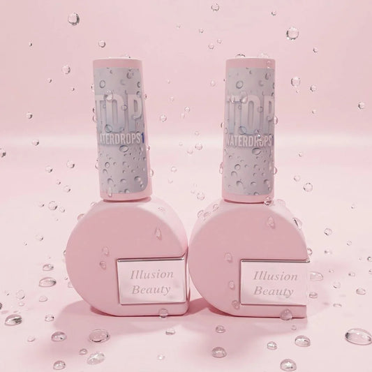 Tops WATERDROPS illusion beauty – 2x10ml Finalizador efecto gotas de agua.