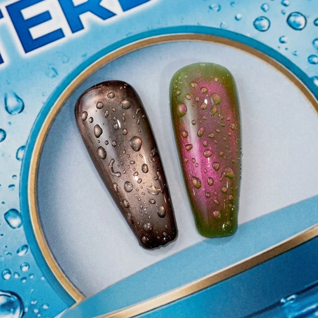 Tops WATERDROPS illusion beauty – 2x10ml Finalizador efecto gotas de agua.